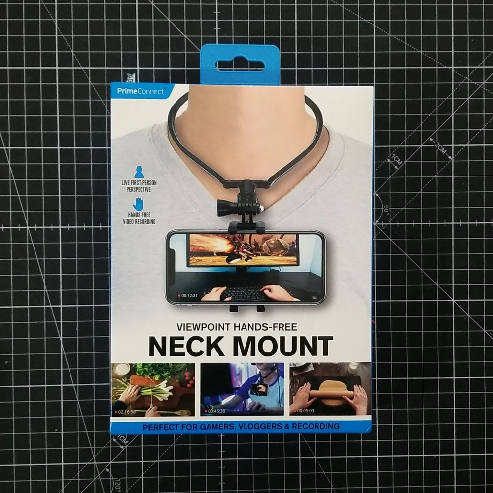 Viewpoint hands-free neck mount